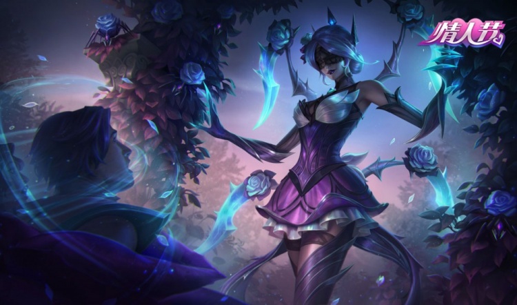 lol情人节皮肤水晶幽梦玫瑰限时甜蜜上线