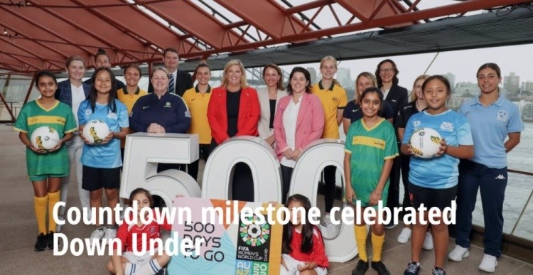 23年女足世界杯迎倒计时500天澳国脚 赛事将激励下一代成长 直播吧zhibo8 Cc