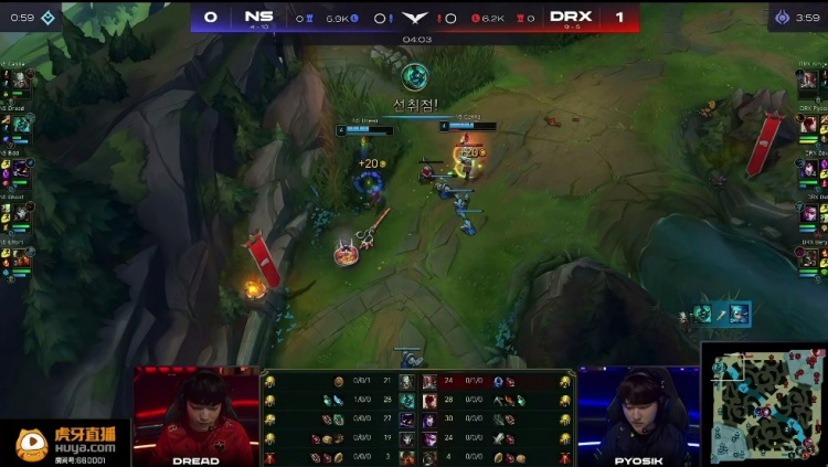 🎮Ghost烬白给断节奏 Deft丝滑FPX.VN无情猎杀 DRX2:0NS-直播吧zhibo8.cc