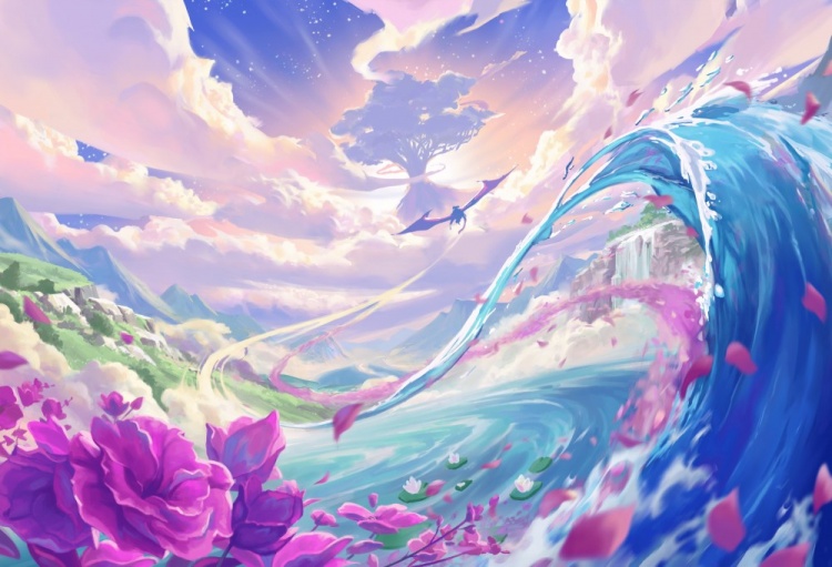 官网更新云顶之弈巨龙之境七龙国度精美壁纸