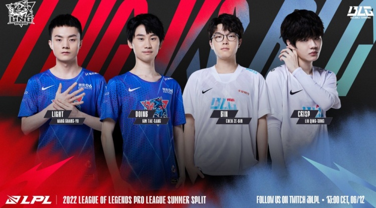 doinb飞机独挑大梁疯狂输出lng拿下第一局