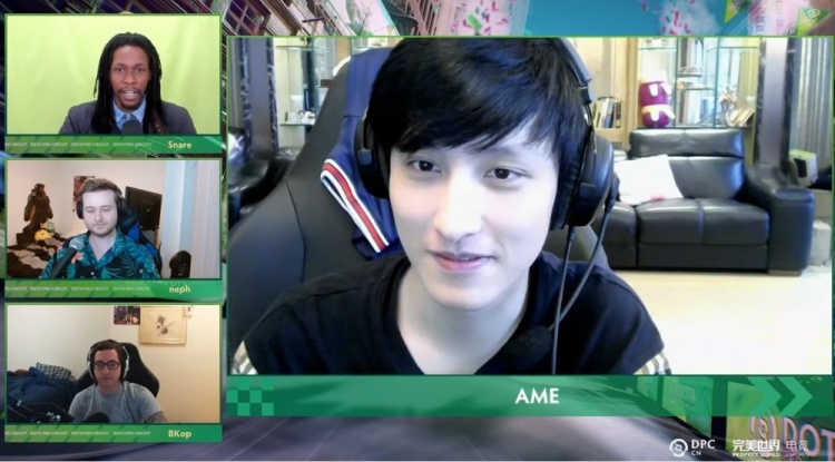 dota2 ame赛后采访:今年可能是你最后一年ti了?
