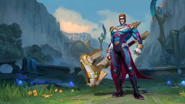 lol手游通行证皮肤公开超级英雄杰斯