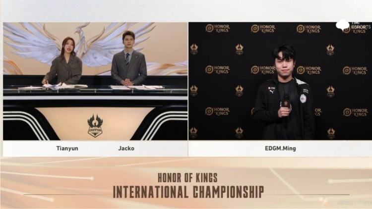 EDG.M英文流采访Ming：准备好打下一场比赛就好了