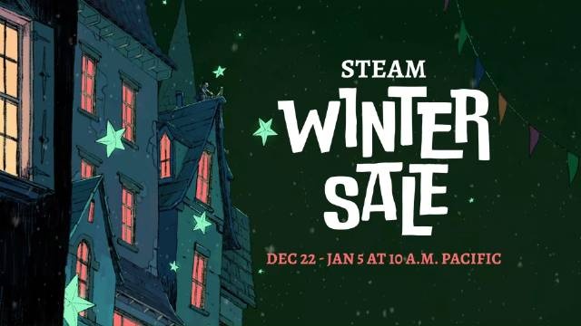 Steam冬季特卖宣传片：12月23日1月6日期间举行