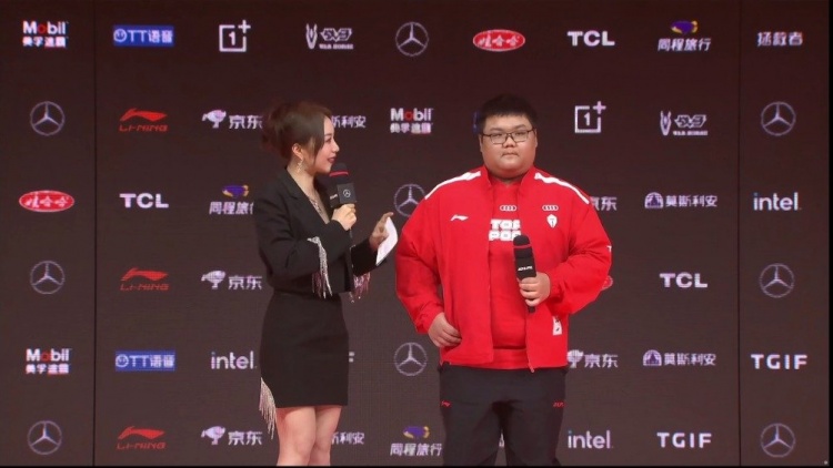 TES赛后采访Qingtian：努力成为LPL顶梁柱