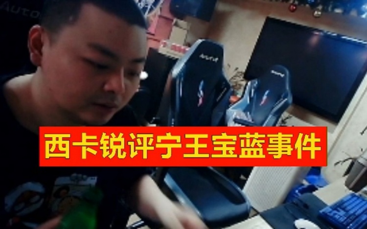 西卡锐评宁王宝蓝事件：我无脑站宝蓝的！太暴力了！