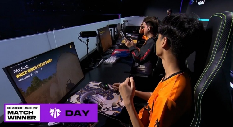 PGS2败者组第二日：DDT早早出局4AM决赛圈止步DAY吃鸡