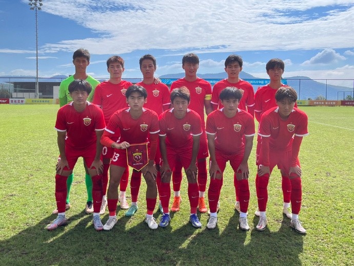 上海海港u19队点球5比4大连人u19队 第二届#中国青少年足球联赛#暨