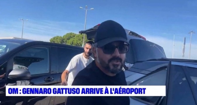 法媒：加图索抵达马赛，今天将和球队签约正式成为马赛主教练