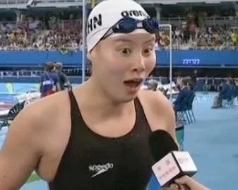 傅园慧的那句“洪荒之力”成为了中国运动员在接受采访时的经典