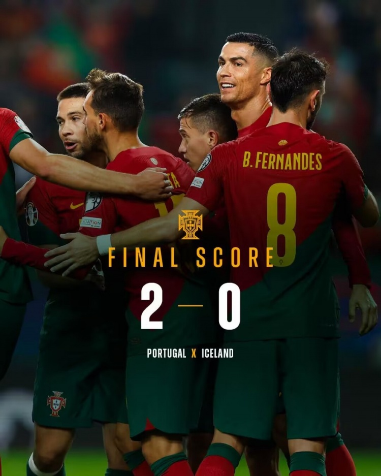早报：葡萄牙2-0十战全胜收官；卢卡库大四喜比利时5-0大胜