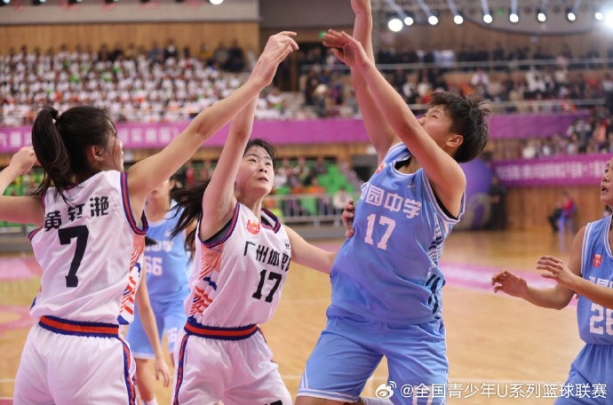 u15青少年篮球联赛女子组江苏9032山东浙江10237济南五十中