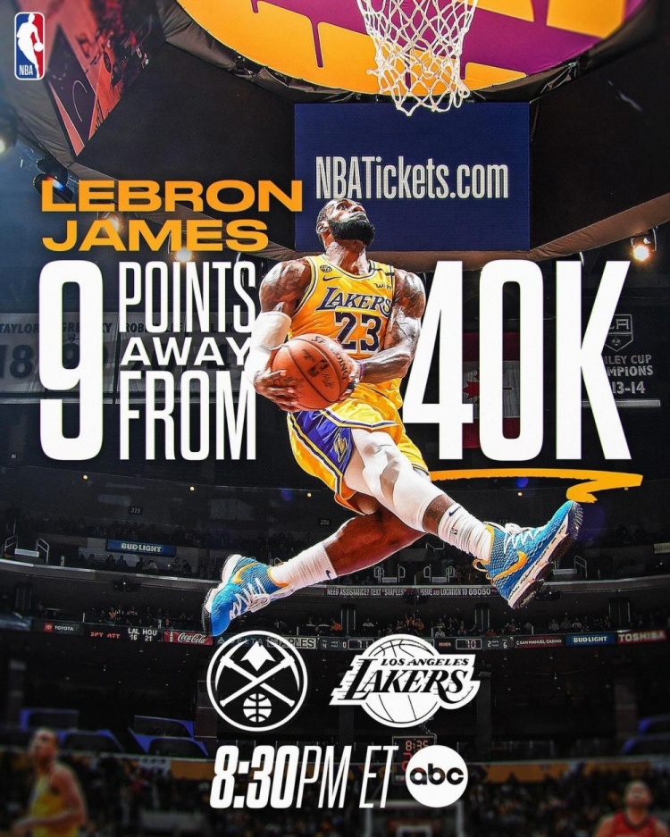 预热！NBA官方晒特制海报与詹姆斯赛前训练视频👀