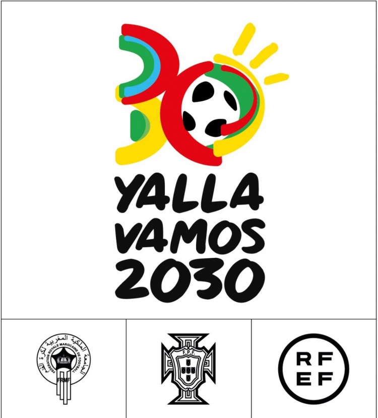 官方：2030世界杯公布logo和口号，官方同时请C罗等人担任大使