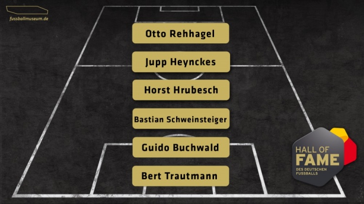 官方：施魏因斯泰格、官方国足海因克斯和雷哈格尔等人入选德国足球名人堂