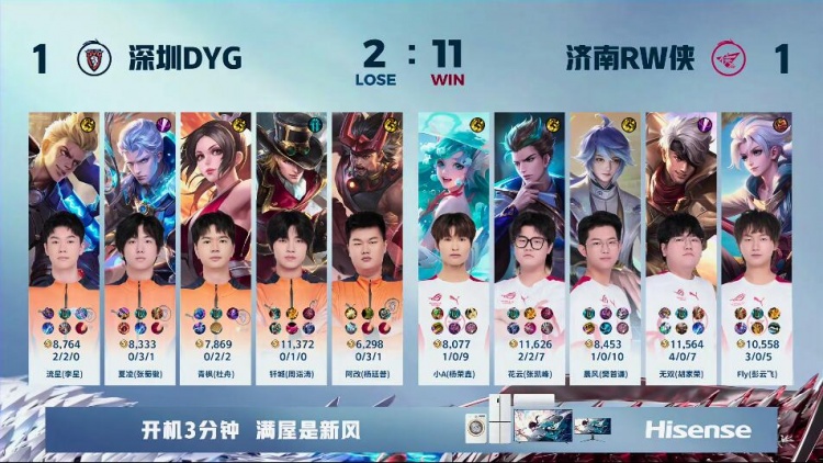 🎮无双四杀夏侯打翻DYG拿下胜利！RW 1-1 DYG