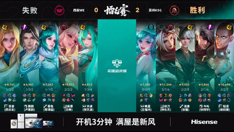 🎮今屿夏侯一顶四率队拿下胜利！KSG 2-0 WE