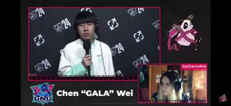 GALA：Scout能来S赛是好事，虽然没和Yagao正式训练但非常感谢他