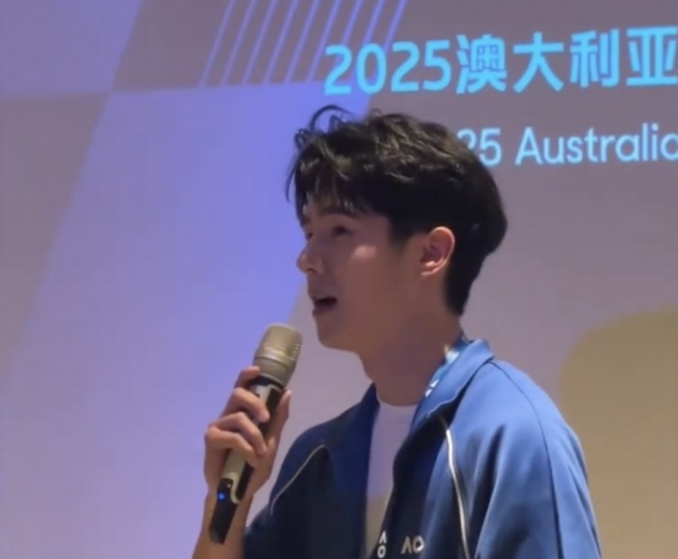 官方：演员刘昊然出任2025澳网中国推广大使