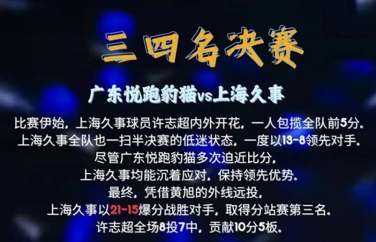 复仇夺冠！上海横沙誉民六夺分站赛冠军