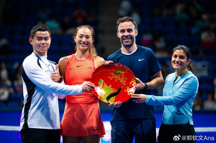 郑钦文：很高兴拿到我的第二个WTA500赛冠军🏆期待接下来的挑战