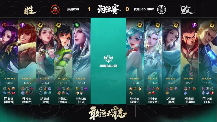 🎮妖刀孙尚香火力爆弹输出压制拿下LGD！KSG 1-0 LGD