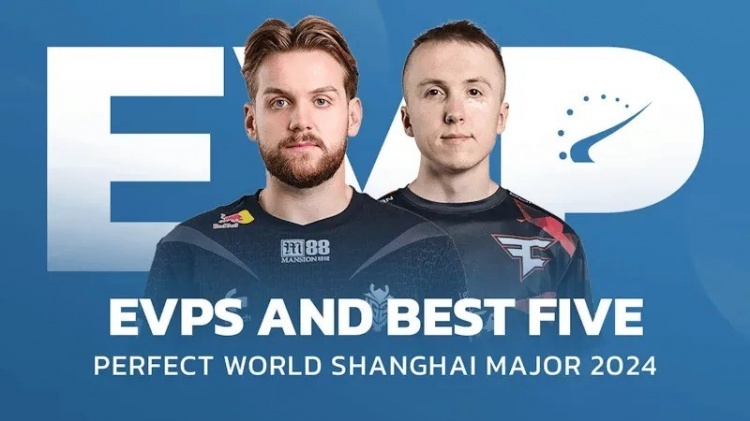 HLTV公布上海Major最佳阵容和EVP：donk、ropz、magixx等入选