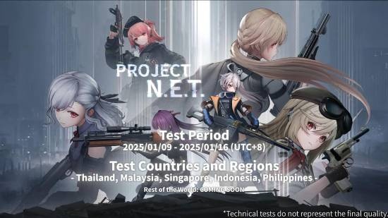 《少女前线》IP射击新作《ProjectNET》公布：技术性测试前瞻演示