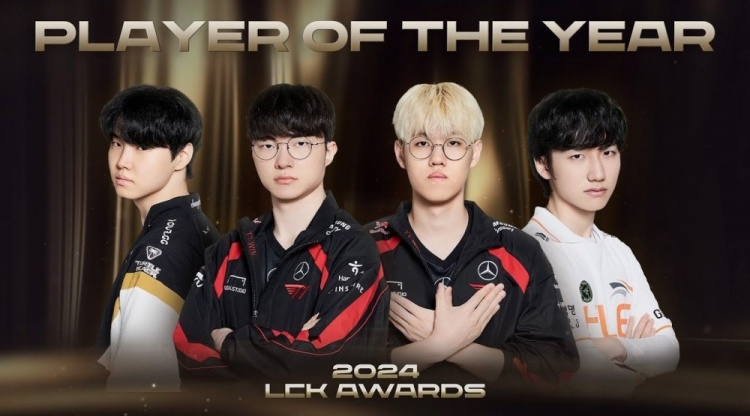 LCK发布年度最佳选手提名预热视频：Chovy、Faker、Oner、Peanut