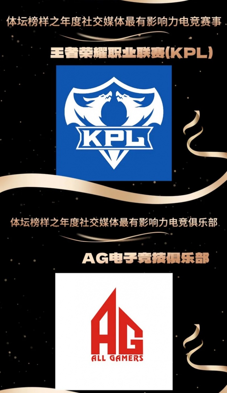 KPL赛事获得2024体坛榜样年度评选-社交媒体最有影响力电竞赛事