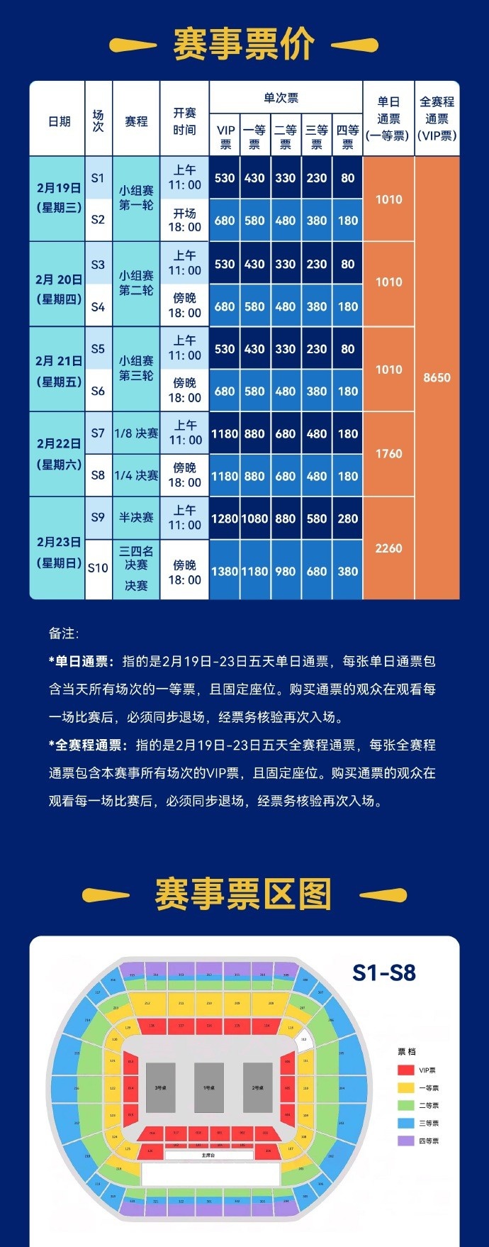 mk体育乒乓球亚洲杯票价：单场票80-1380元不等，全赛程通票8650元