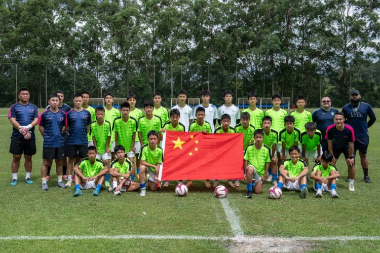 mksports体育成都U15男足在巴西交流集训，巴西教练：他们是支高素质的队伍