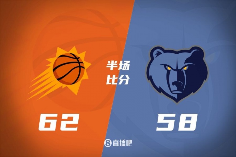 【杜兰特】半场-太阳62-58领先灰熊 KD14分6板 比尔