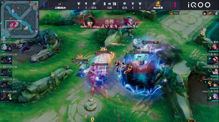 电子png游戏🎮silver苍狼魂狩猎拿下胜利！Hero 2-1 EDG
