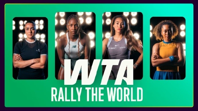 官方：WTA推出全新品牌识别，发布Rally the World🎾