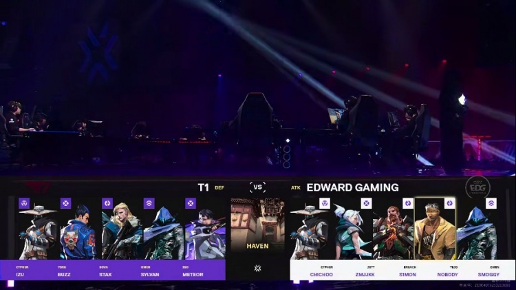 🎮隐士修所藏机票？T1全员完美发挥拿赛点！T1 2-0 EDG