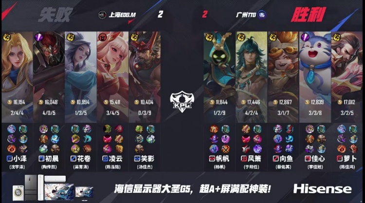 🎮萝卜曹操关键蹲草致命一击终结比赛！TTG 2-2 EDG