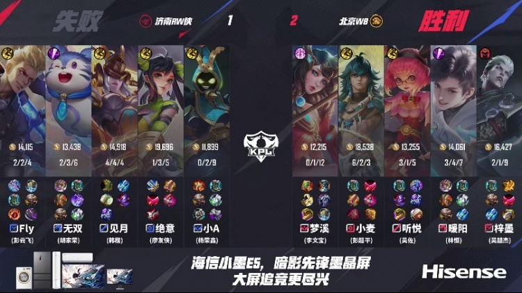 🎮梦溪大乔传送偷家终结比赛拿下胜利！WB 2-1 RW