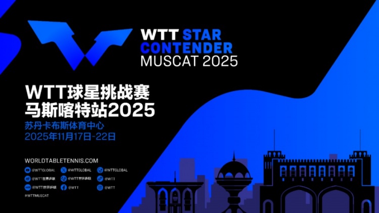 2025年WTT系列赛和支线赛新增三站：常规挑战赛布宜诺斯艾利斯站