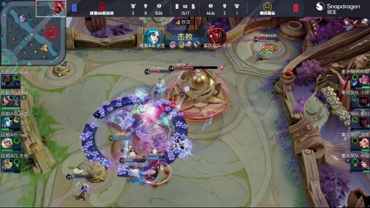 🎮大帅张良压制全场拿下红狼大战首局！AG 1-0 狼队