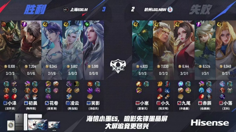 j9九游真人游戏第一平台🎮鏖战！九尾回归也难助队取胜！EDG 3-2 LGD送LGD三连败