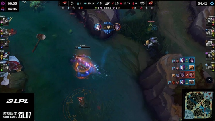 🎮大降温了！Xiaohu沙皇推三人暴毙 王杰启动三杀 AL先下一城