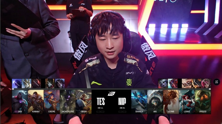 谈球吧体育官网入口🎮谢谢你Aki！刘神一牛四吃震飞NIP Kanavi旋转爆杀 TES赢首局