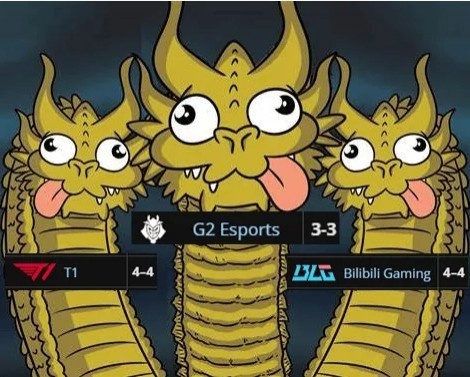 G2更推整活：（T1、BLG）我们要么赢也一块赢，要么输也一块输！
