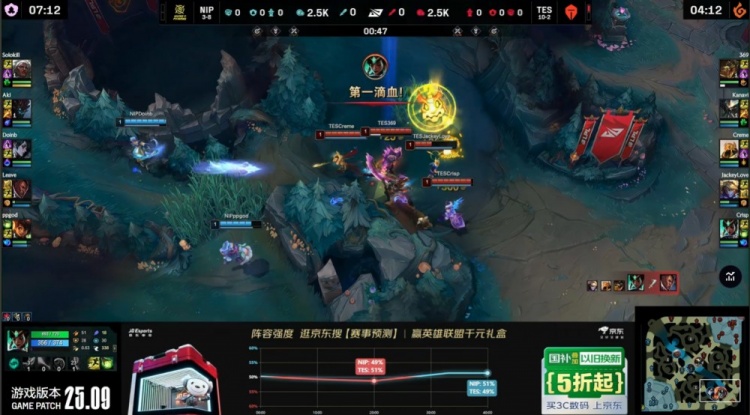 🎮 Solokill安蓓萨铁血爆斩 Leave卢仙骑脸爆杀哥哥 NIP1-1TES