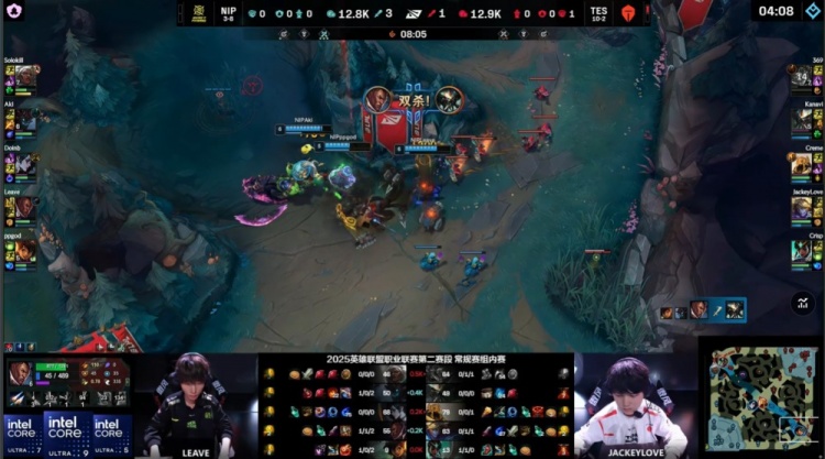 🎮 Solokill安蓓萨铁血爆斩 Leave卢仙骑脸爆杀哥哥 NIP1-1TES
