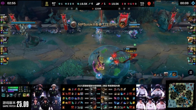 🎮 Solokill安蓓萨铁血爆斩 Leave卢仙骑脸爆杀哥哥 NIP1-1TES
