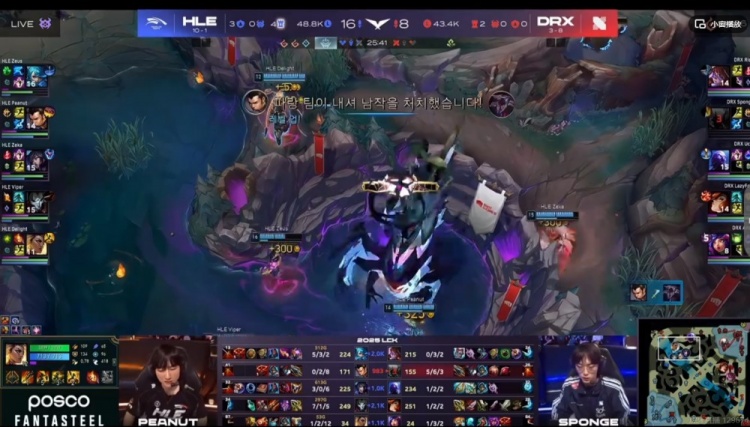 🎮虐菜下重手！Viper烬弹无虚发Zeus格温疯狂开剪 HLE赢首局