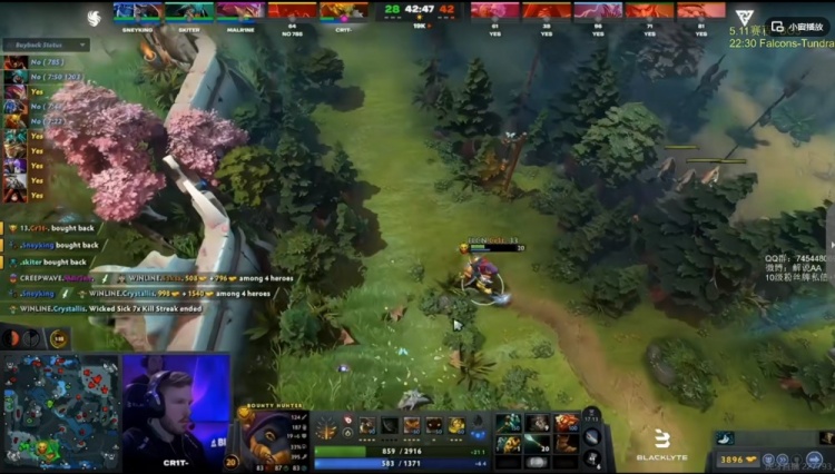 🎮有惊无险！Malr1ne滚滚难挽败局 小水晶电魂无敌Tundra拿赛点